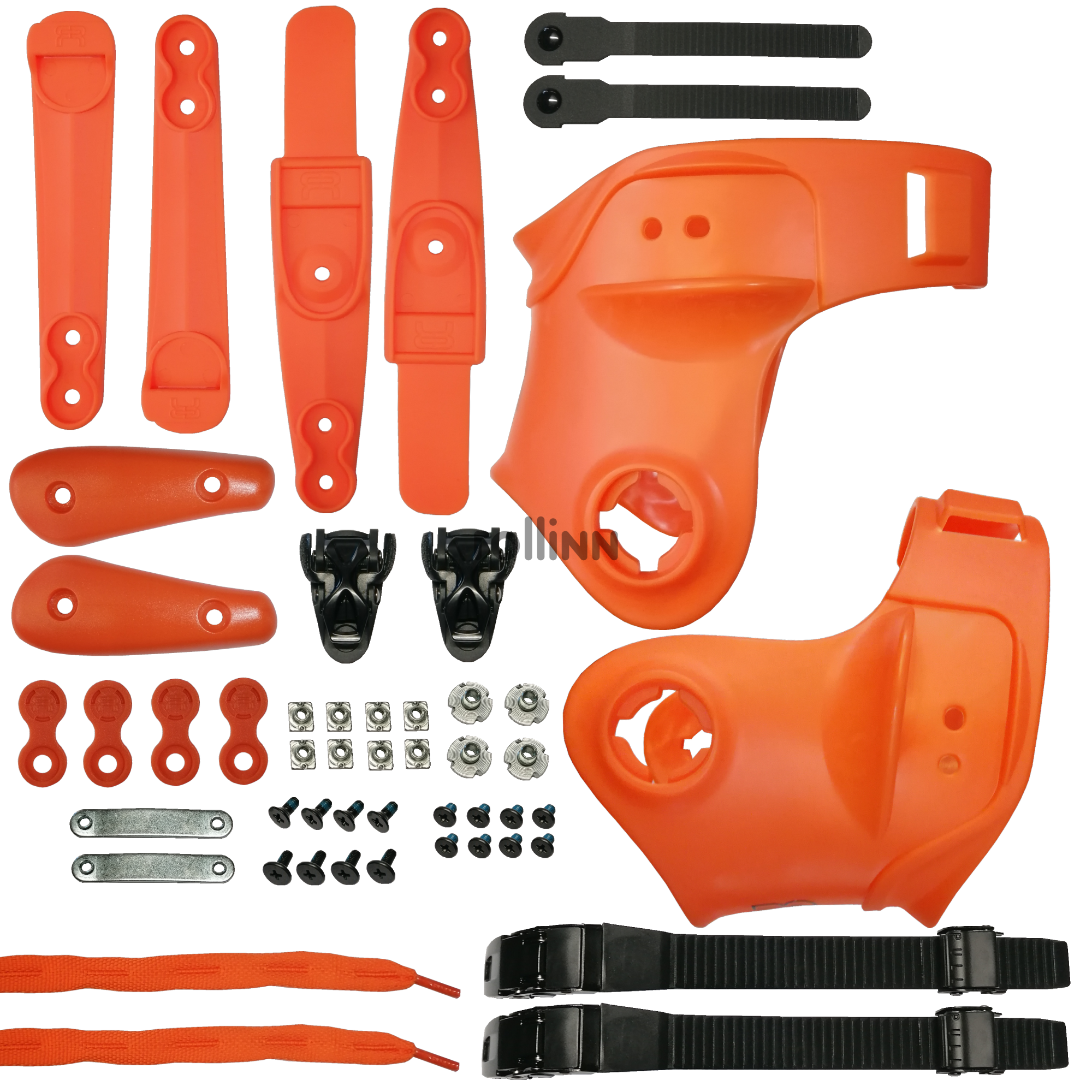 CUSTOM KIT FR SKATES ORANGE