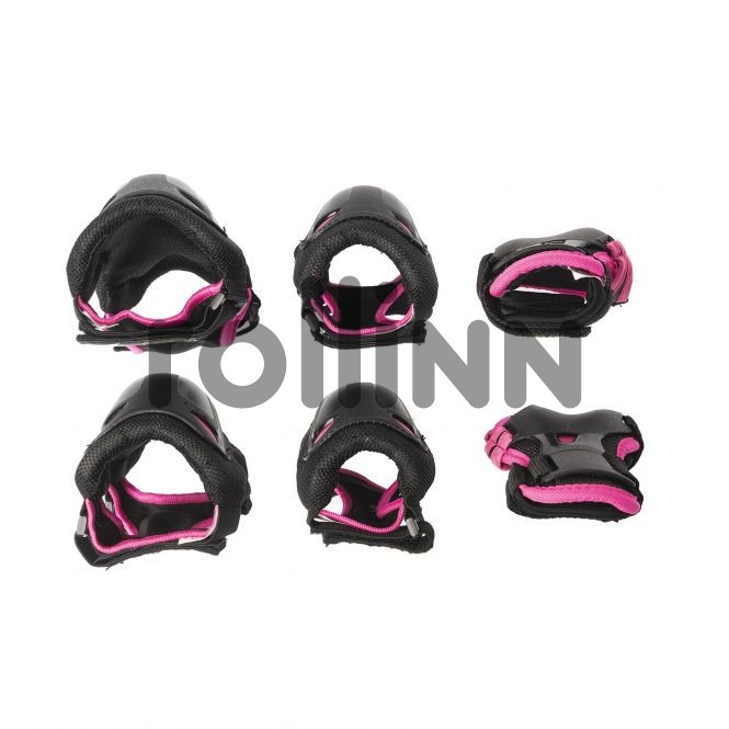 OCHRANIACZE ROLLERBLADE SKATE GEAR JUNIOR PINK 3 PACK ZESTAW