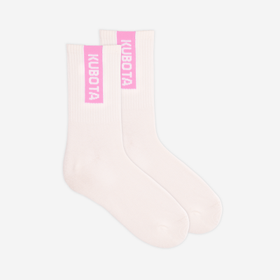 SKARPETY KUBOTA LIFESTYLE Z RÓŻOWYM PASKIEM