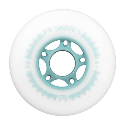 KOŁA FR SKATES DOWNTOWN WHITE BLUE 90MM / 85A X1