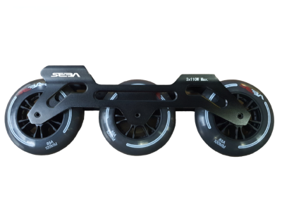 PŁOZY SEBA 310 FRAME 244MM FLAT BLACK 3X100 ZESTAW