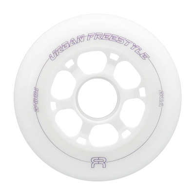 KOŁA FR SKATES URBAN FREESTYLE WHEELS WHITE 84MM / 82A X4
