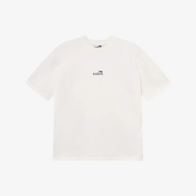 KUBOTA T-SHIRT BAWEŁNIANY STATEMENT ECRU