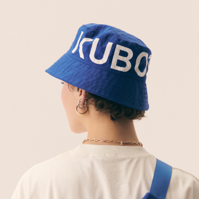 KUBOTA KAPELUSZ BUCKET HAT NYLONOWY KOBALTOWY