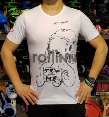 KOSZULKA BRUBECK TERMOAKTYWNA ROLLINN OŚMIORNICA SS12240