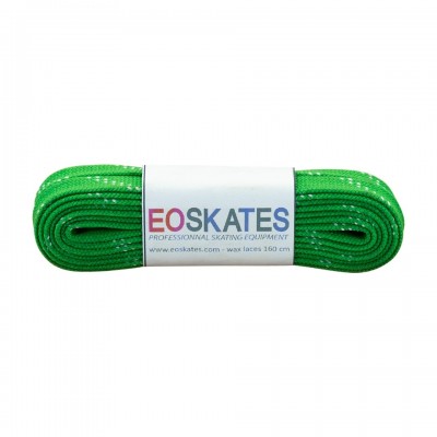 SZNURÓWKI WOSKOWANE EO SKATES WAXED LACES 160 CM GREEN