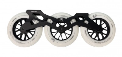 PŁOZY FR SKATES 3D 325 FRAME 260MM FLAT BLACK 3X125 ZESTAW