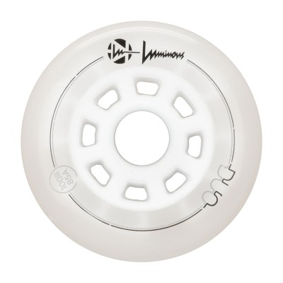 KOŁA LUMINOUS LED DUO WHITE WHITE 100MM / 85A X1