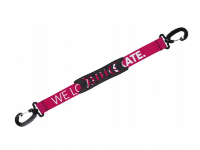 SMYCZ DO NOSZENIA ROLEK POWERSLIDE SKATE CARRY STRAP PINK
