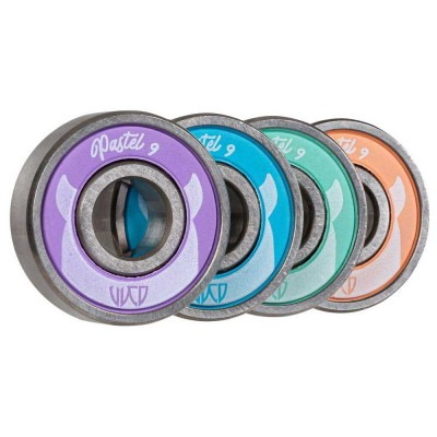 ŁOŻYSKA POWERSLIDE WICKED PASTEL 9 ABEC 9 FREESPIN BEARINGS ZESTAW TUBE X16