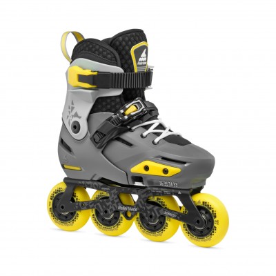 ROLKI ROLLERBLADE APEX CHARCOAL / YELLOW - ROLKI JUNIORSKIE REGULOWANE