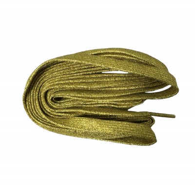 SZNURÓWKI FLAT LACES 160 CM GOLD