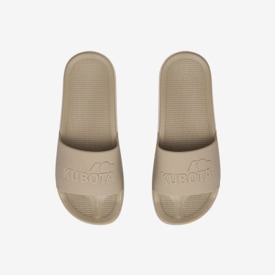 KLAPKI KUBOTA BASIC PLAIN BEŻOWE