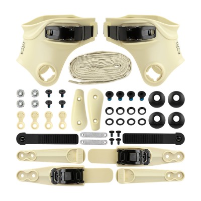 CUSTOM KIT FR SKATES SAND FR LOGO RATCHET BUCKLE