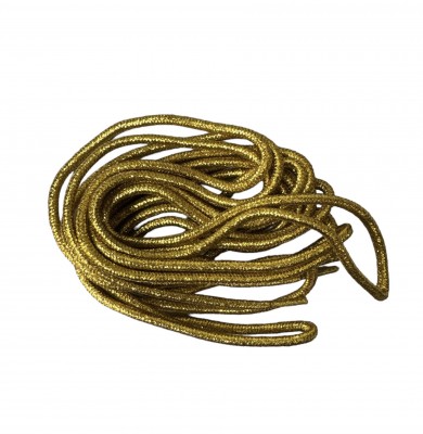 SZNURÓWKI ROUND LACES 180 CM GOLD