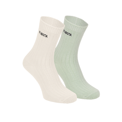 SKARPETY KUBOTA W PRĄZKI MIĘTOWY 2-PAK