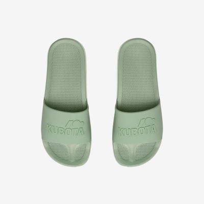 KLAPKI KUBOTA BASIC PLAIN PASTELOWY ZIELONY