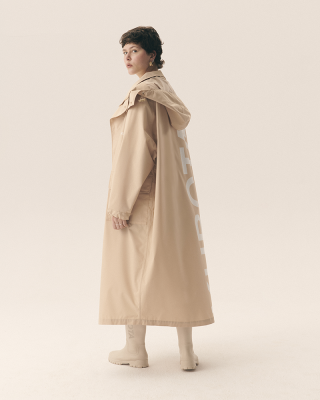 KUBOTA PARKA Z KAPTUREM FESTIVAL BEŻOWA