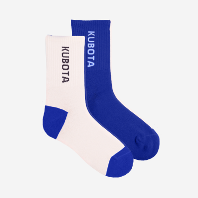 SKARPETY KUBOTA LIFESTYLE DWUKOLOROWE NIEBIESKIE