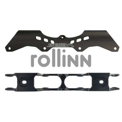 PŁOZY SEBA DELUXE UFS FRAME 243MM BLACK MATT FLAT 