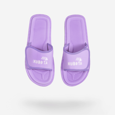 KLAPKI KUBOTA RZEP PASTELOWO-FIOLETOWE