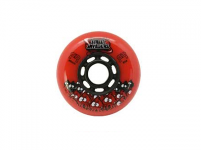 KOŁA FR SKATES STREET INVADERS RED 84MM / 84A X1