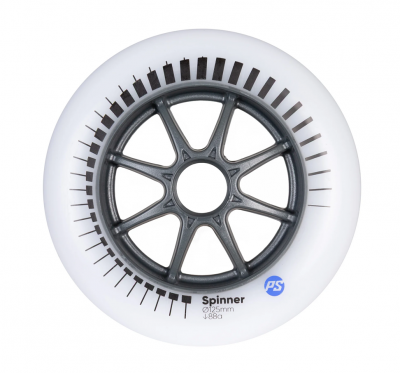 KOŁA POWERSLIDE SPINNER WHITE 125MM / 88A X3