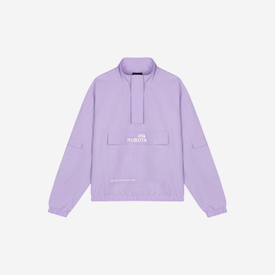 KUBOTA KURTKA ANORAK UNISEX FIOLETOWA