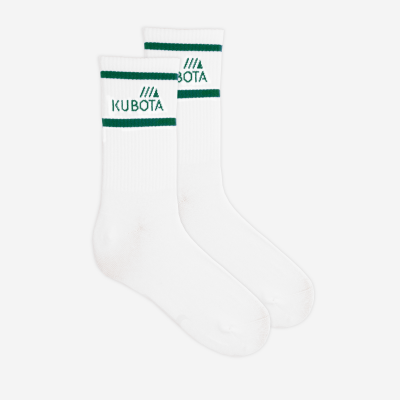 SKARPETY KUBOTA SPORT 4 BIAŁO-ZIELONE