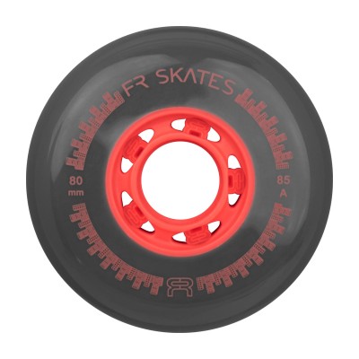 KOŁA FR SKATES DOWNTOWN GREY ORANGE 80MM / 85A X1