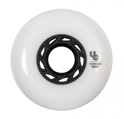 KOŁA UNDERCOVER TEAM WHITE BULLET RADIUS 72MM / 88A X4