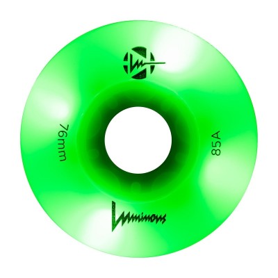 KOŁA LUMINOUS GREEN APPLE GLOW 76MM / 85A X1