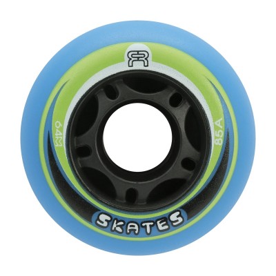 KOŁA FR SKATES EZX SKATERS 62MM / 85A BLUE GREEN x 4